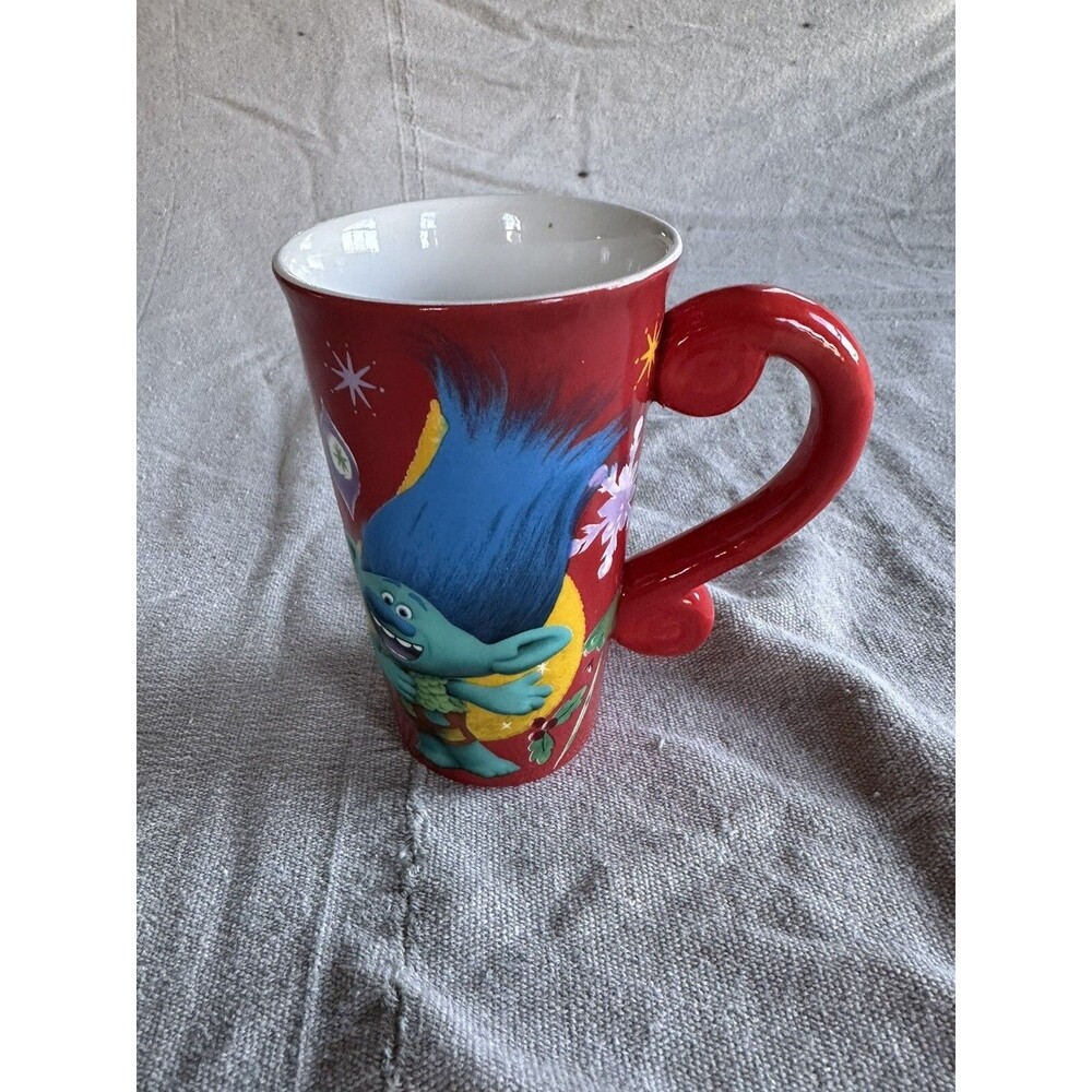 Trolls Happy Holidays - BRANCH in 3D - K Care XL Mug